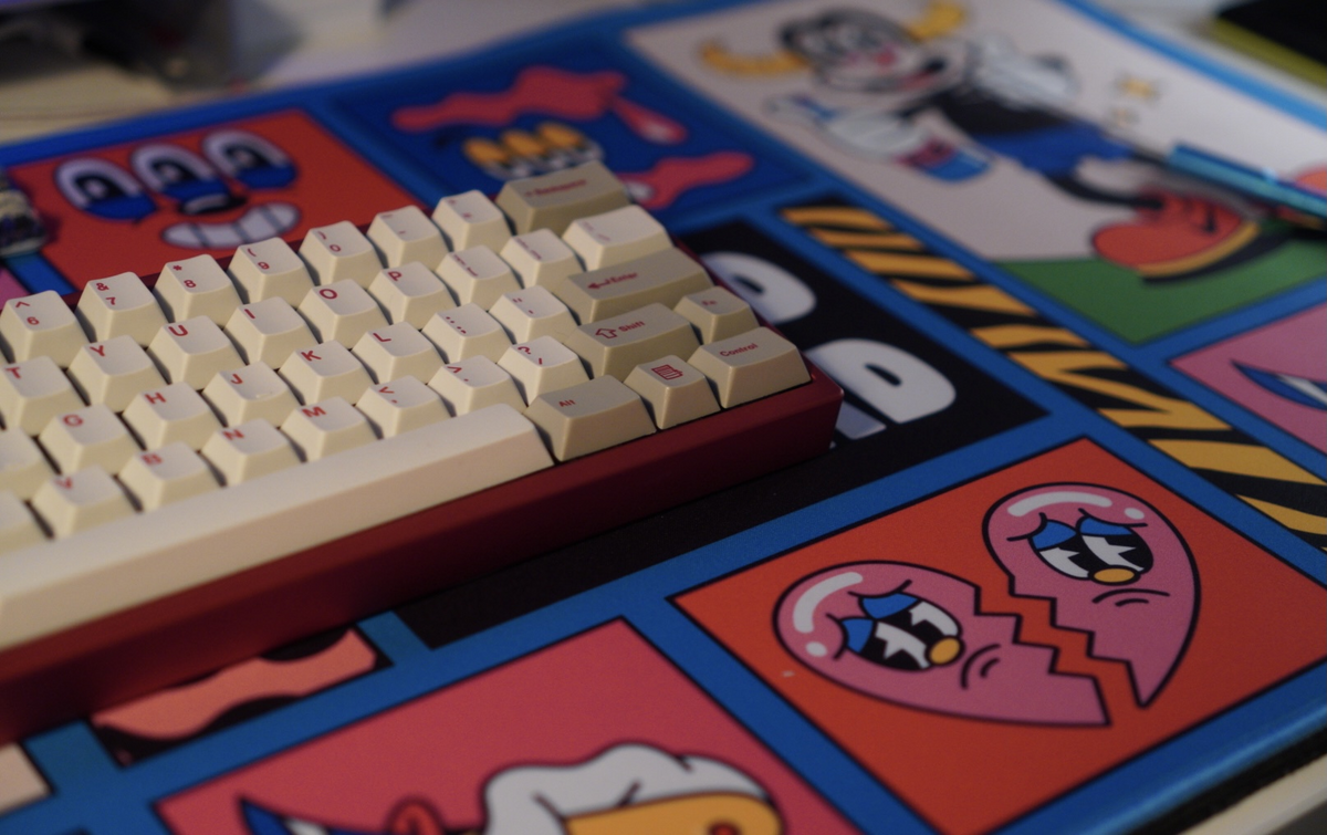 Rubrehose デスクマット 自作キーボード Rubrehose デスクマット 自作キーボード