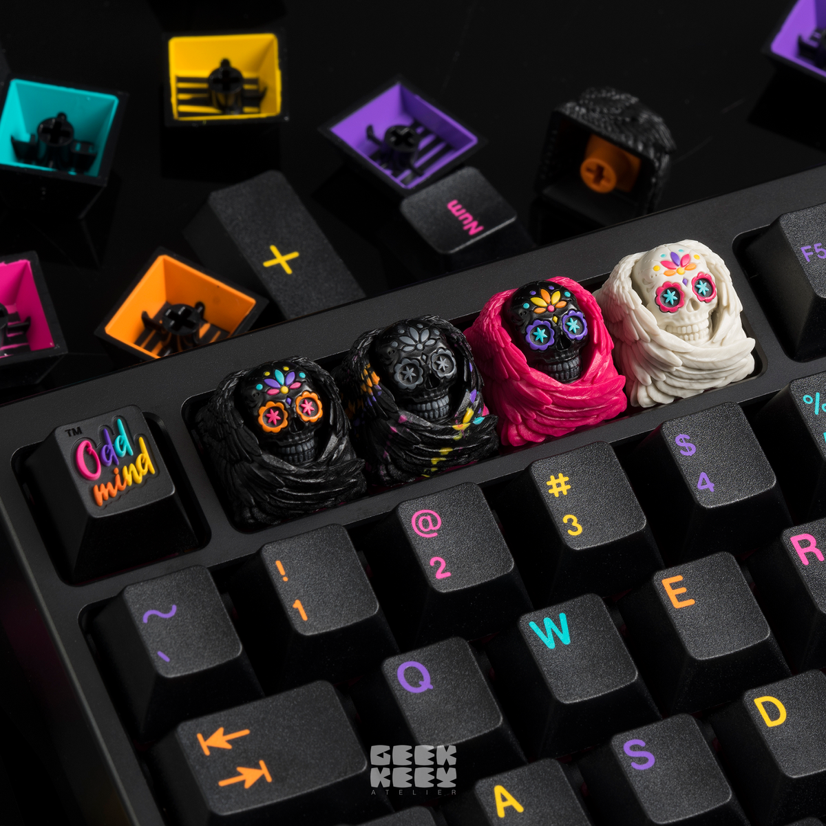 キーボード Artisan keycap- Eldamar Mictlan Artisan keycap- Eldamar Mictlan